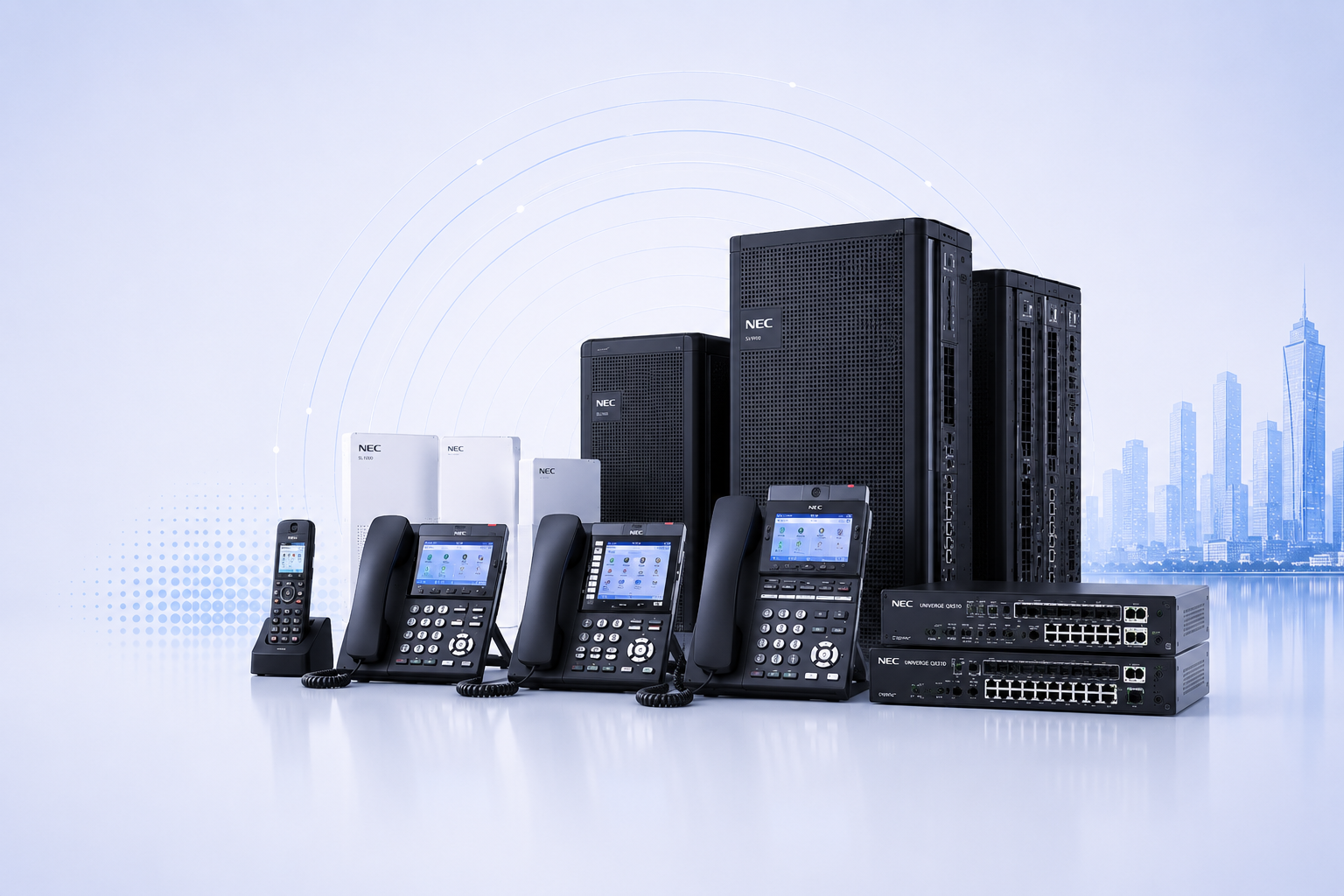 NEC IP PBX system